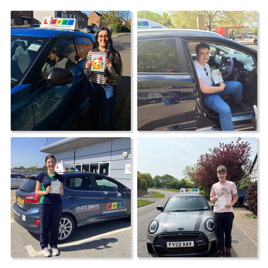 People who have passed their driving tests in Colchester