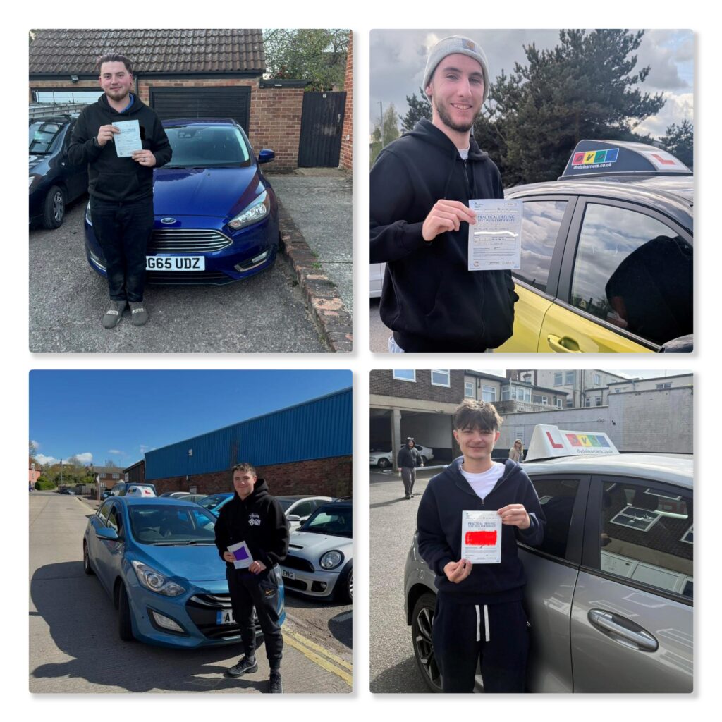 People who have passed their driving tests in Colchester, Clacton and Ipswich.