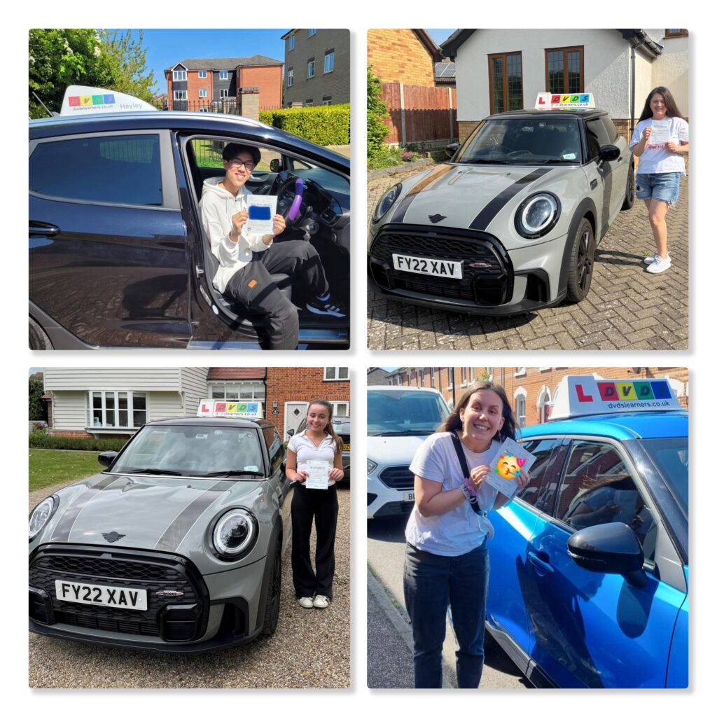 People who have passed their driving tests in Colchester