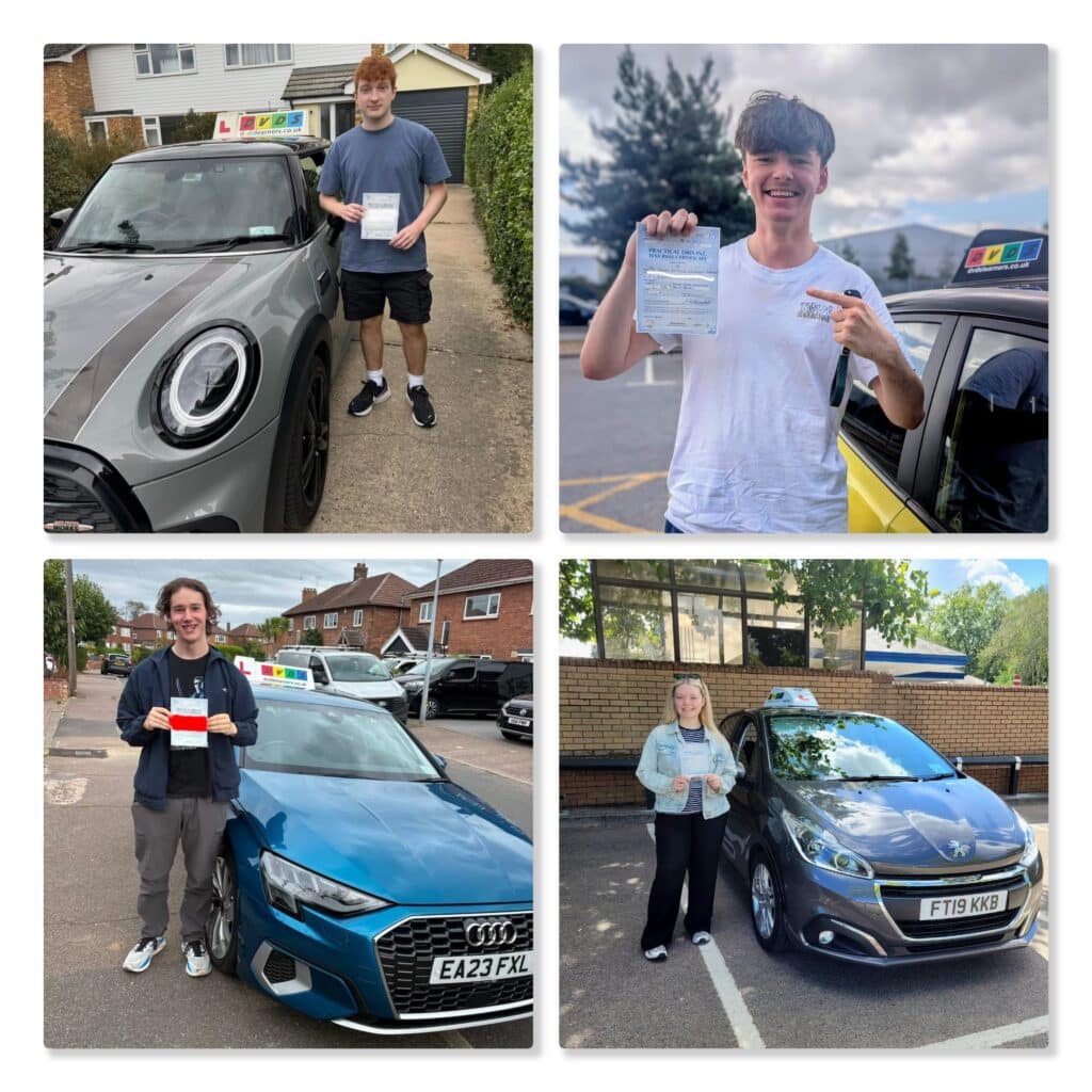 People who have passed their driving tests in Colchester, Clacton and Ipswich.