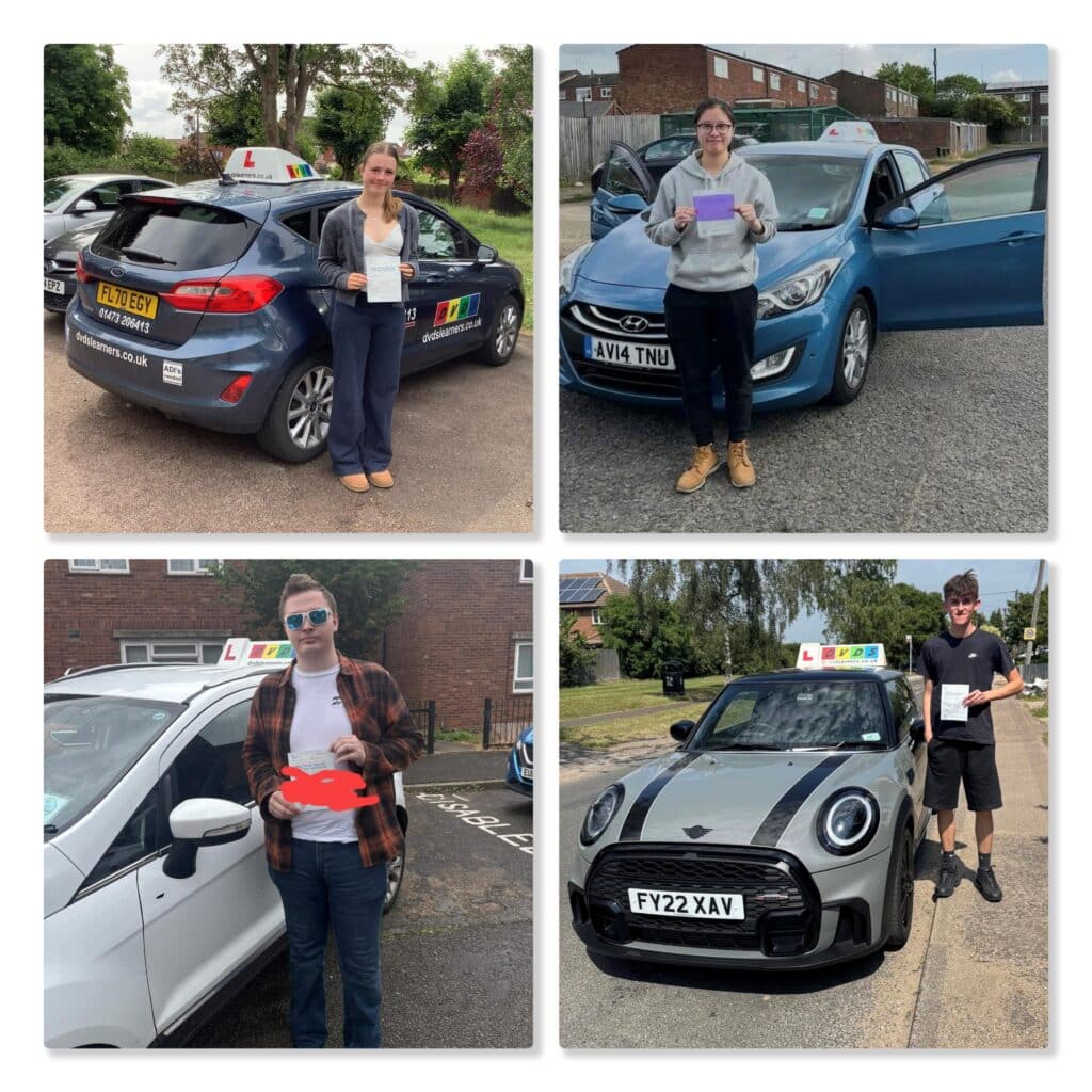 People who have passed their driving tests in Colchester