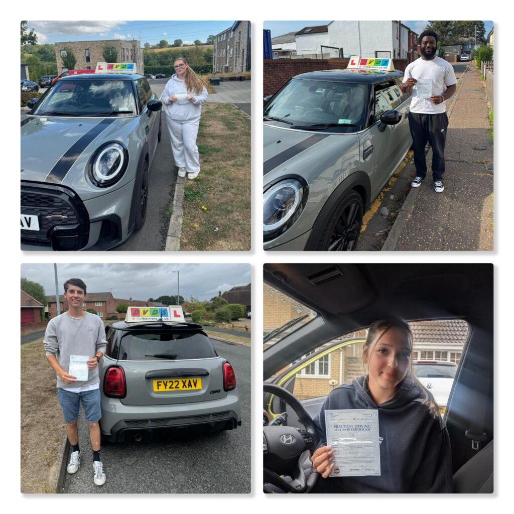 People who have passed their driving tests in Colchester, Clacton and Ipswich.