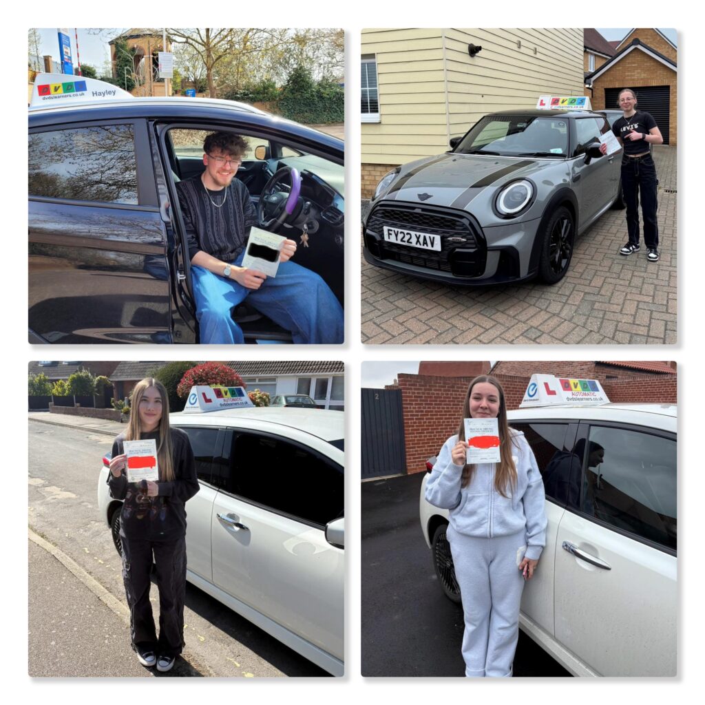 People who have passed their driving tests in Colchester