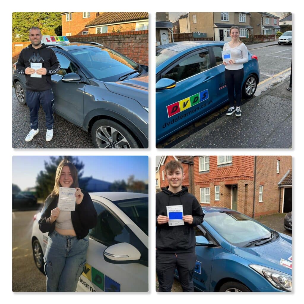 People who have passed their driving tests in Colchester